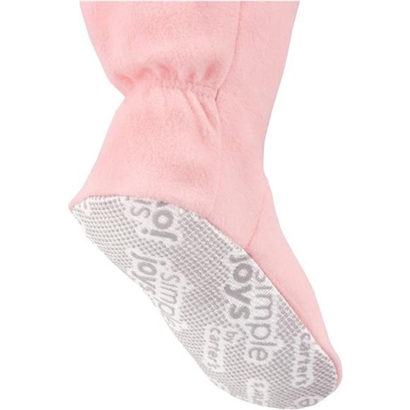 Toddlers and Baby Girls Boys - Loose-Fit Flame Resistant Fleece Footed Pajamas - Picture 2 of 4